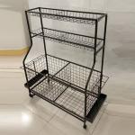 915mm Length 420mm Width Garage Sports Ball Organizer For Sport Shops