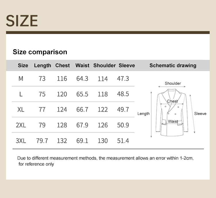 Customised Plaid Jacket Men's Lapel Business Executive Casual Blazer Jacket OEM Custom