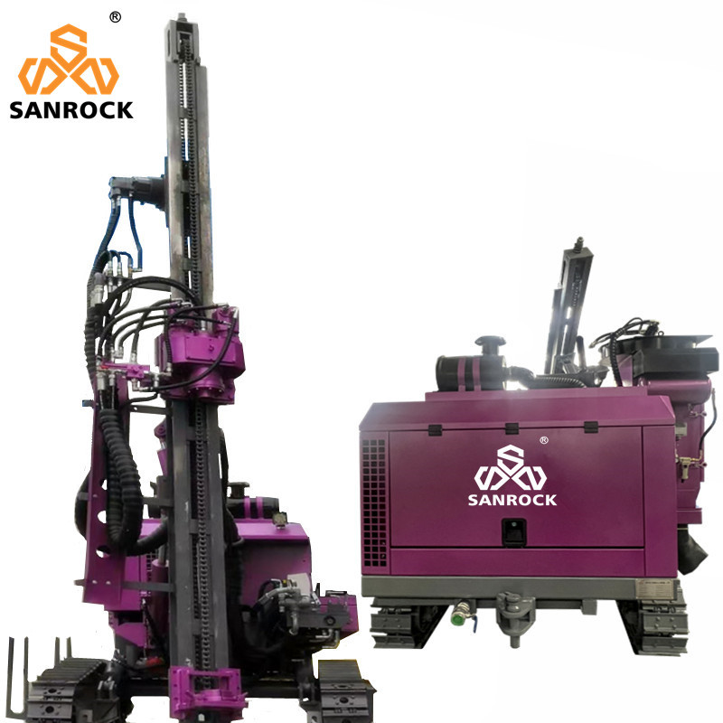 Mining Drilling Rig Rock Borehole Drilling Machine Crawler Hydraulic DTH Drilling Rig