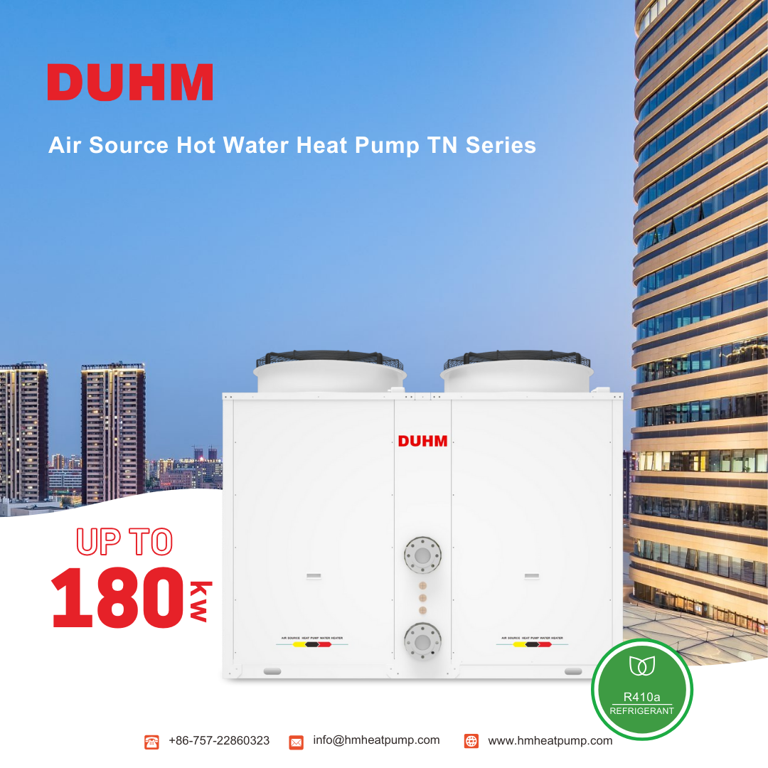 R410a 70KW On/Off 3 Phase Commercial Hot Water Heatpump For Shopping Malls Schools Hospitals