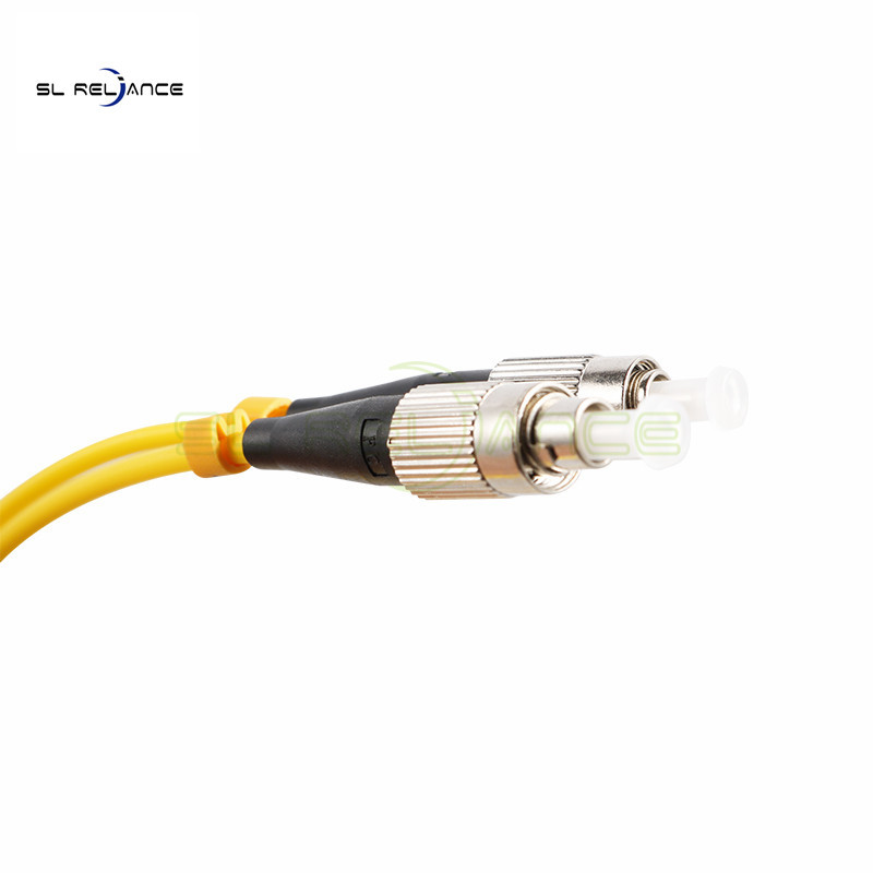 FTTB FTTX Indoor 2.0mm Fiber Optic Patch Cords ST To ST Fiber Jumper