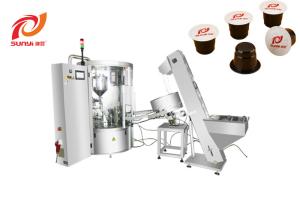 China Rotary 10L Coffee Capsule Filling Packing Machine wholesale
