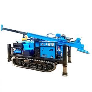 China Blue Fully Hydraulic Crawler Drill Mining Drill Rig Equipment wholesale