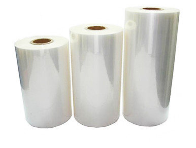 30 Mic 40 Mic 50 Mic PVC Blow Shrink Film , Clear Heat Shrink Roll ，plastic