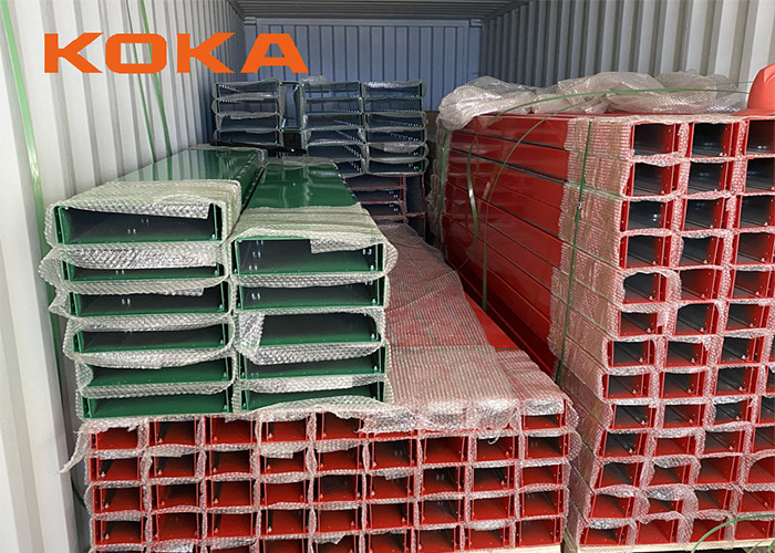 Durable Galvanized Steel Custom Size Perforated Cable Trunking