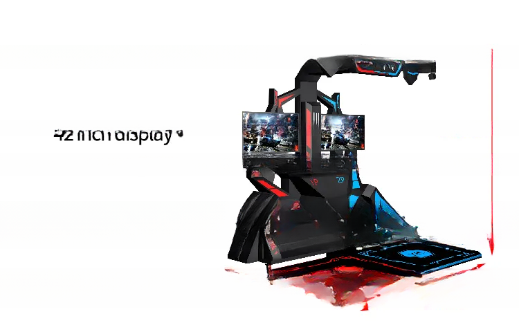 Two Players Virtual Reality Shooting Game Machine 9D Arena Multiplayer VR Shooting