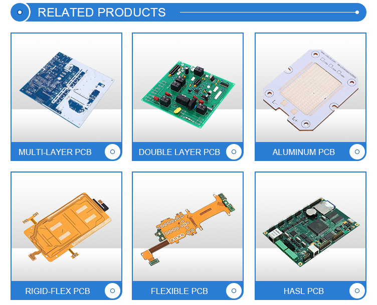 High Temperature FR4 Double Sided PCB Board Aluminum Substrate PCB