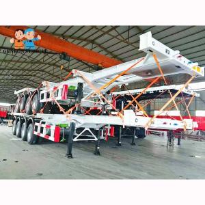 China Skeleton Hydraulic Container Trailer wholesale