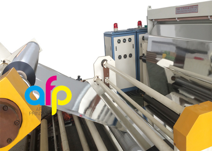 Colorful Metalized Polyester Film 180mm - 1300mm Roll Width Multiple Extrusion