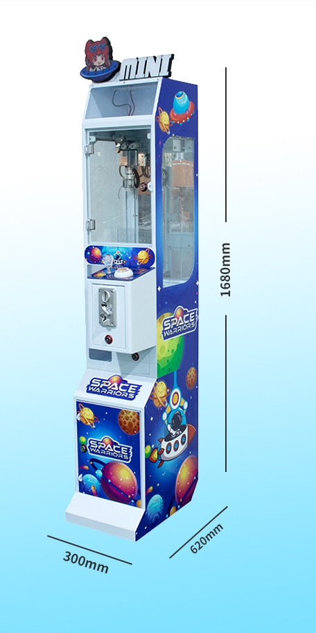 Voltage 110V/220V/230V Clip Doll Machine Mini Gift Doll Catch Prize Game Toy Crane Claw Machine