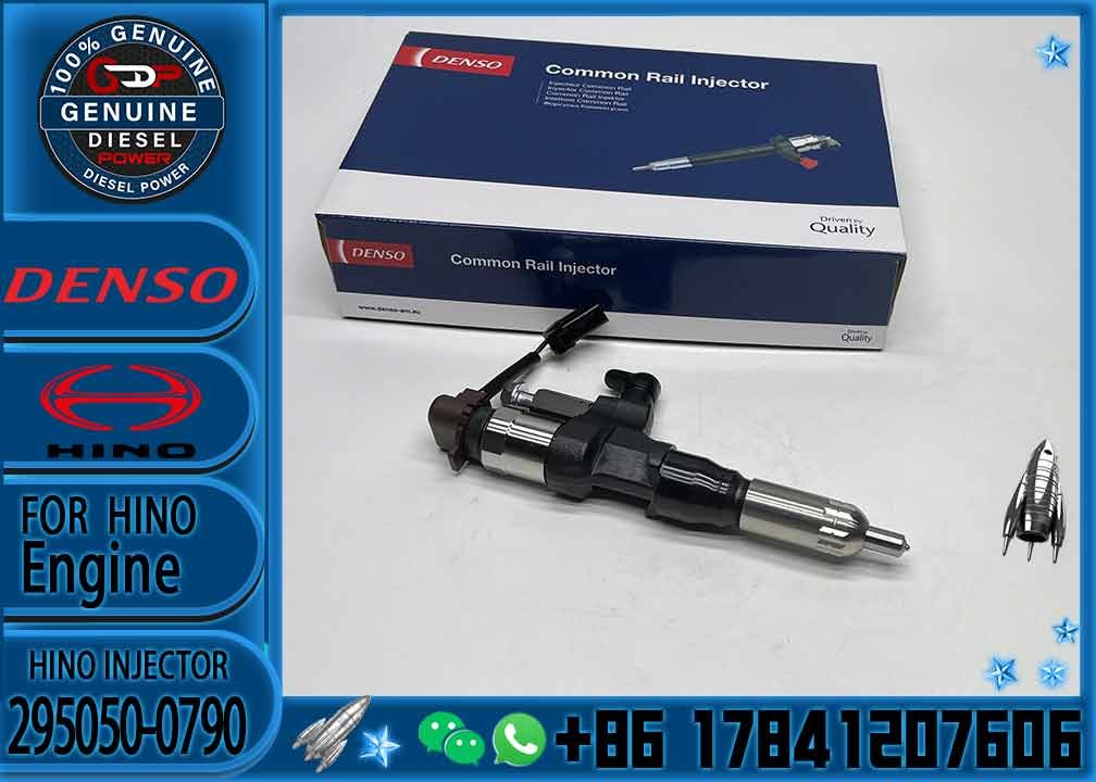 high quality common rail injector 295050-0790 23670-E0530 injector for HINO injector nozzle 295050-0790 23670-E0530