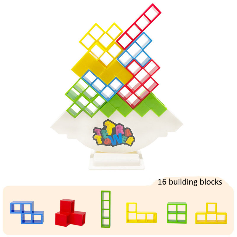 Playing Balance Game Swinging Stacking ABS Children's Concentration Tabletop Toy Pack