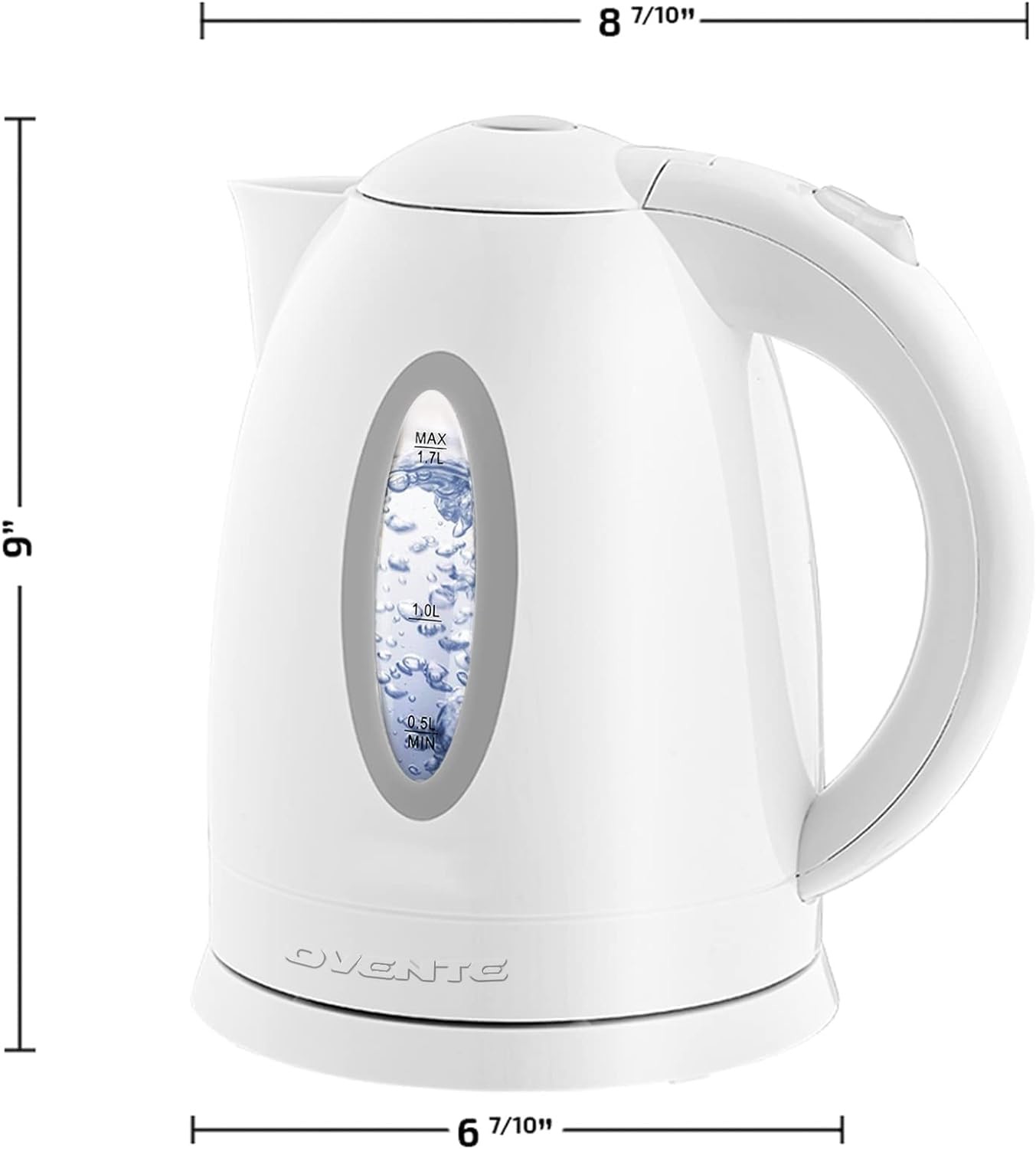 Fast Boiling Electric Kettle BPA Free Water Warmer for Braising Cups