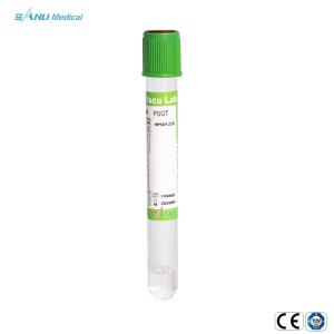 China Gel And Lithium Heparin Vacuum Blood Collection Tube CE Approved wholesale