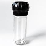 Glass Jar 100ml 135mm 146g Plastic Pepper Grinder Mill