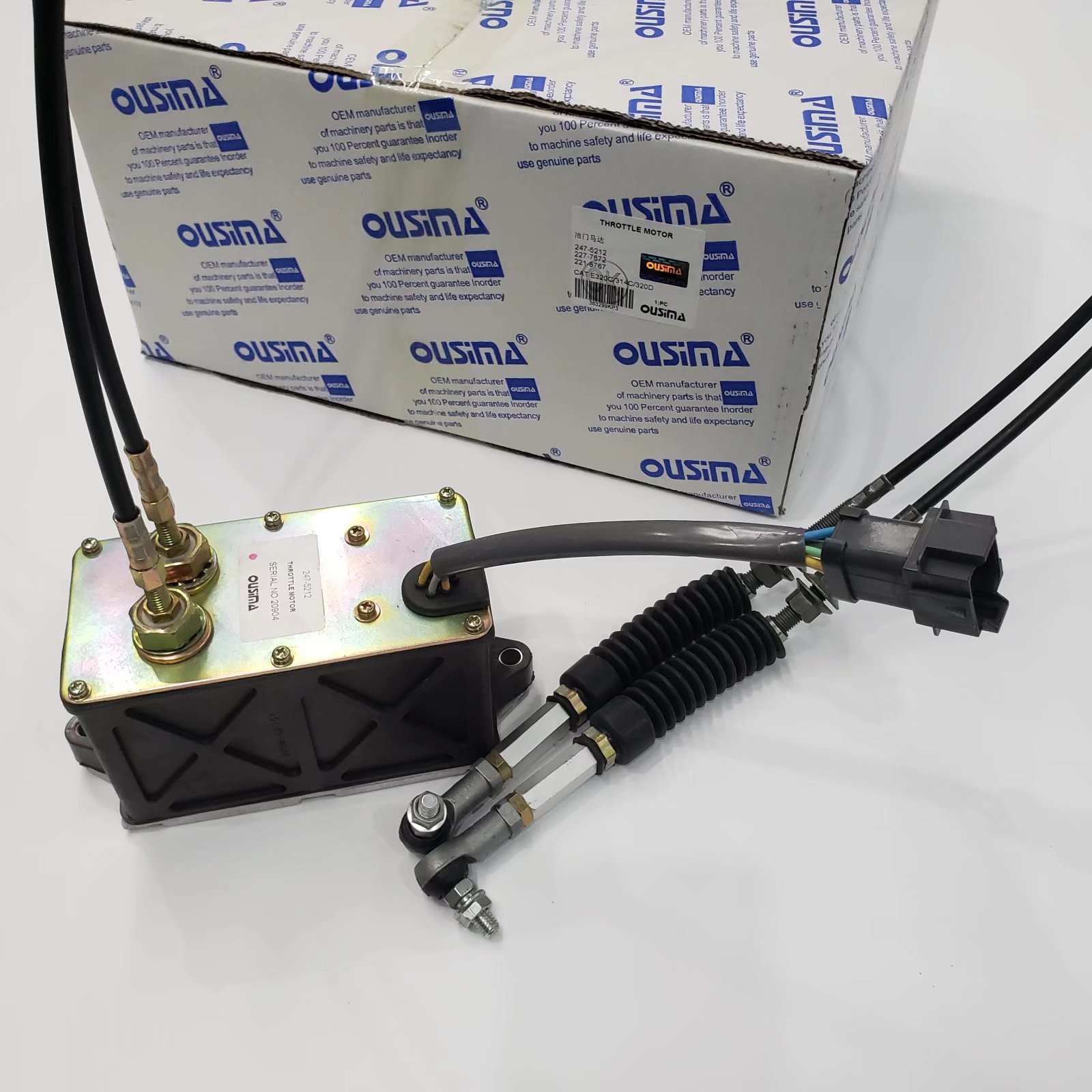 Throttle Actuator Motor 247-5212 227-7672 221-6767 For E320C E314C E320D