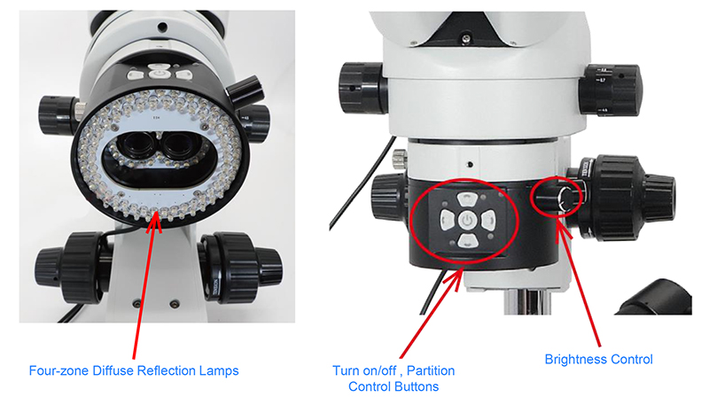OPTO-EDU A18.4903 Digital Camera Stereo Comparison Microscope