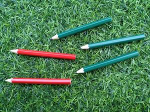 China hexagon golf pencil , Hexagonal golf pencil , golf pencil , wooden pencil eraser , wood golf pencil wholesale