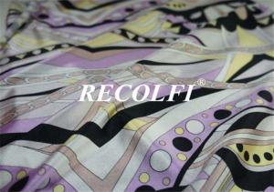 China Geometry Recycled Polyester Spandex Fitness Leggings Washable Dry Easily wholesale