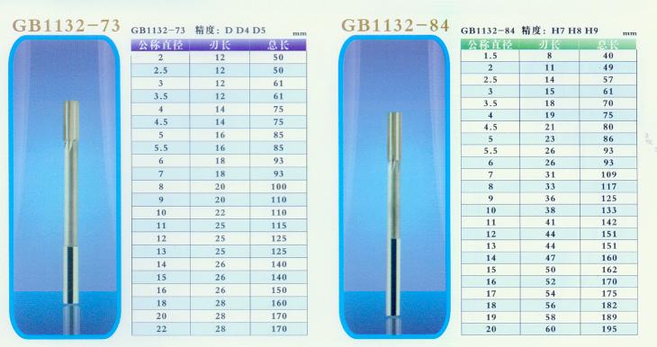 KM HSS/Solid Carbide straight hand/machine reame