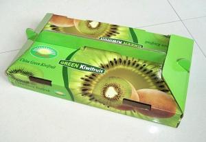 China custom colorful corrugated paper fruit box wholesale
