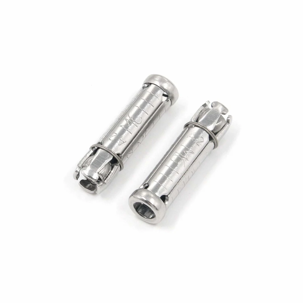 Internal Expansion Bolt M6 for SS304 Stainless Steel Solid Wall and Drywall Anchor