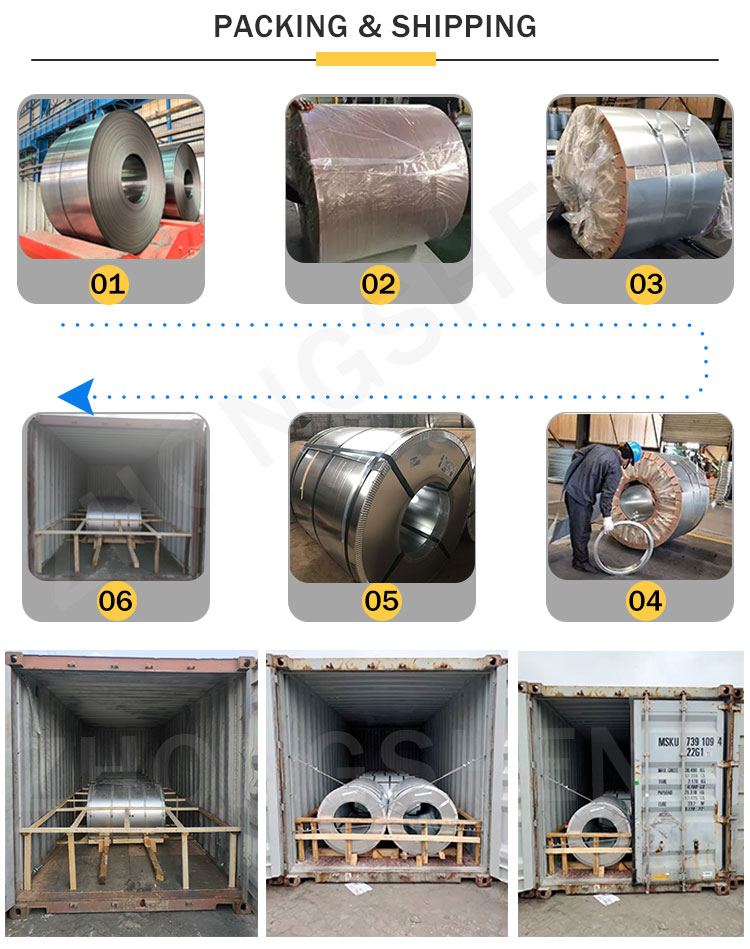 Hot Rolled 6mm Width 2000mm S235JR Carbon Steel Coil with Galvanized Coated Surface and AISI Standard