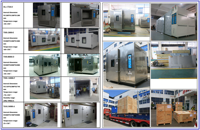 Temperature Humidity Testing Chamber Walk In Climatic Room With Touch Controller And LAN