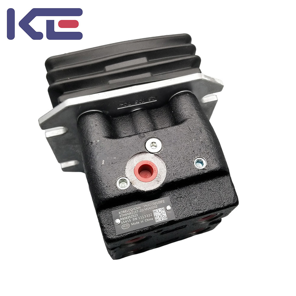 YN30V00105F2 Excavator Hydraulic Parts Foot Pedal Valve for KOBELCO SK200-8 260-8 350-8