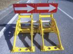 132kg Galvanized Rustproof Modular Vehicle Barriers