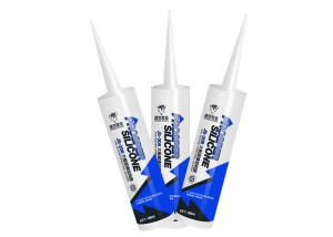 China Waterproof Silicone Caulk Sealant , General Purpose Silicone Glazing Sealant wholesale