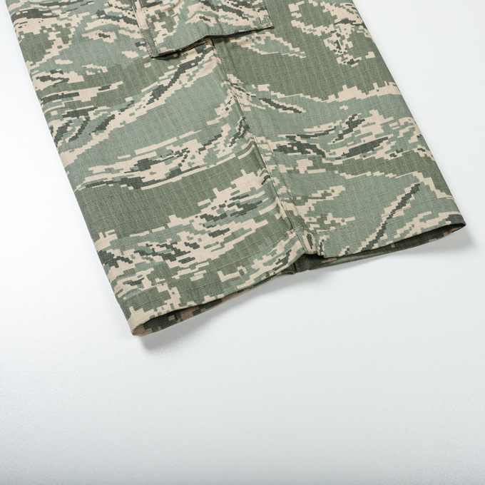 BDU American Tiger Camoulfage Plaid Fabric Army Combat Uniform
