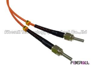 China Duplex SMA Fiber Optic Patch Cable With Metal Ferrule And 3.0mm Multi Mode Cable wholesale