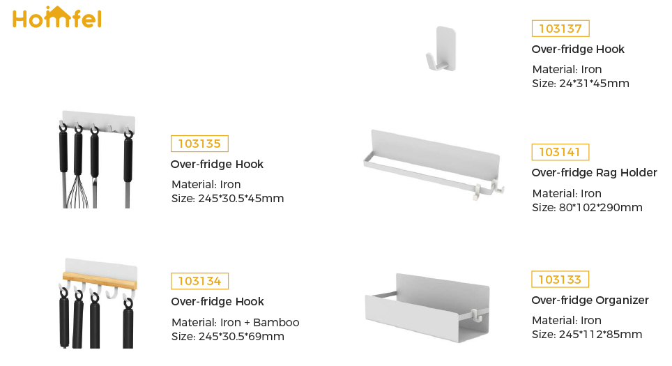 Space Saving Kitchen Utensil Hooks No Drilling Wall Mounted Holders for Organization
