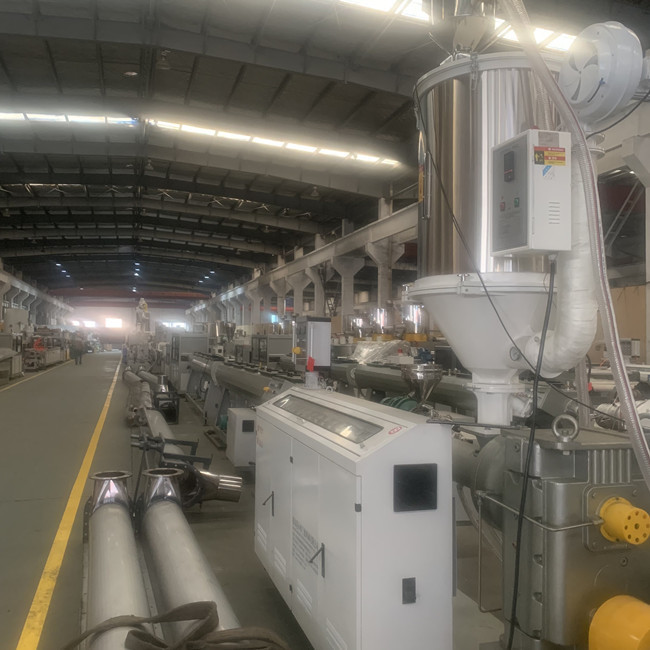 100mm PP Pe Pipe Production Line Touch Screen Plc Control