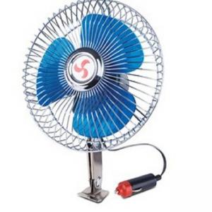 China 6 Inch Oscillating Automotive Cooling Fans , Screw Mounting Electric Fans For Cars wholesale