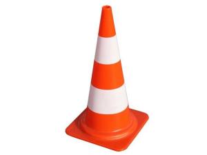 China Parking PVC Traffic Cone Orange Safety Roadway Construction Temporary Signage wholesale