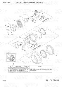 China 31Q6-40020 31Q6-40021 31Q6-40022 Energy Mining R220-9 Excavator Travel Drive Motor Catalog wholesale