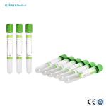 5ml Sodium Heparin Green Top Tube For Blood Draw PET Material