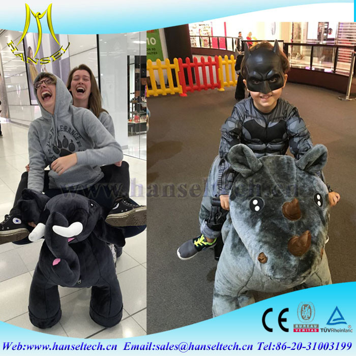 Hansel amusement animals scooter hoverboard and games with funfair rides