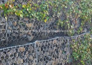 China River Rock 4mm Iron Wire Flexible Gabion Wall Cages wholesale