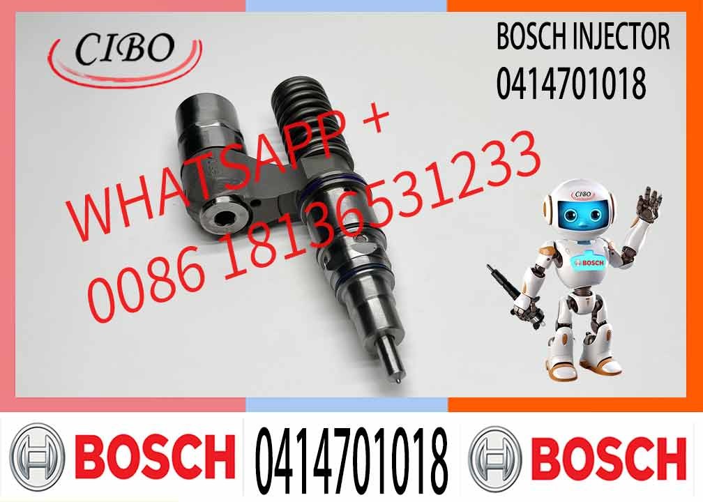 NINE Brand High Pressure Engine Fuel Injector 0414701018 Common Rail Injector Nozzle 1440578
