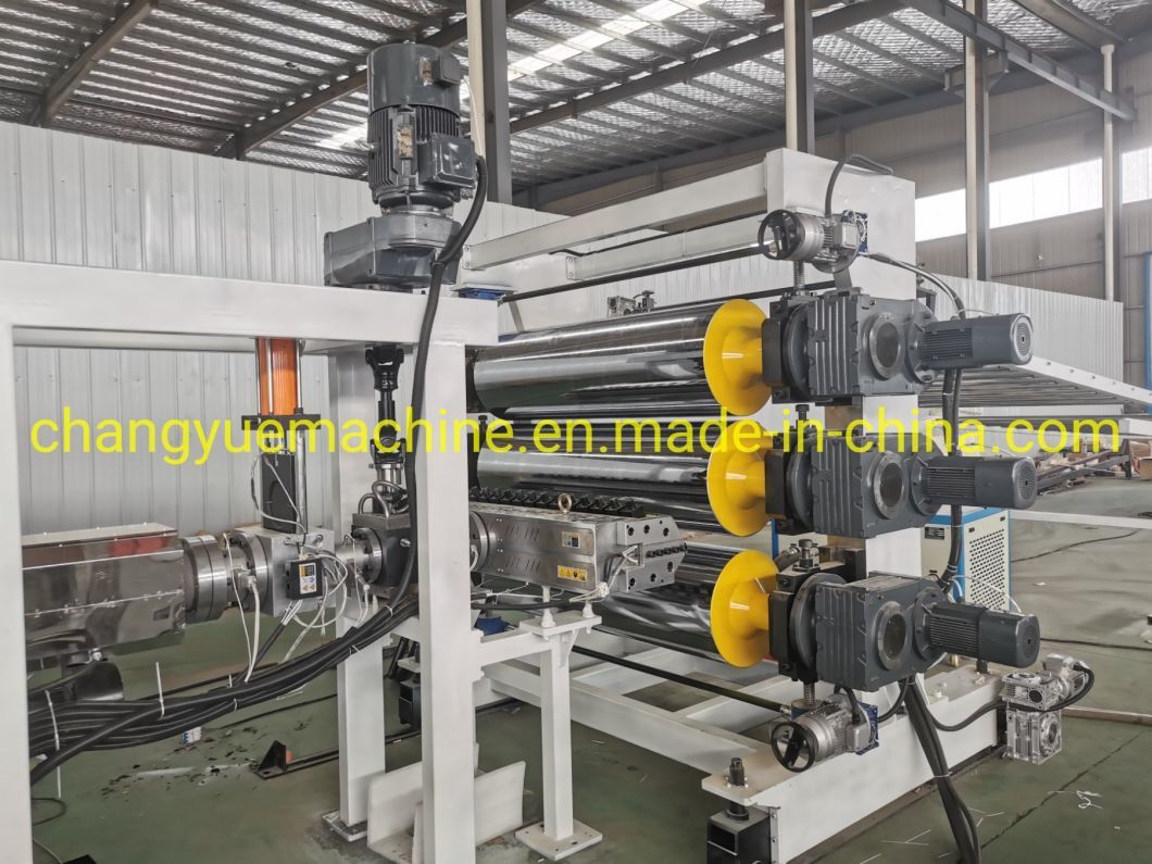 High Quality Plastic PP/PS/HIPS/PE / ABS Sheet Extruder Machine / Plastic Sheet Production Line