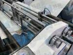 White Non Woven Box Bag Making Machine / Bag Making Machine Full Automatic