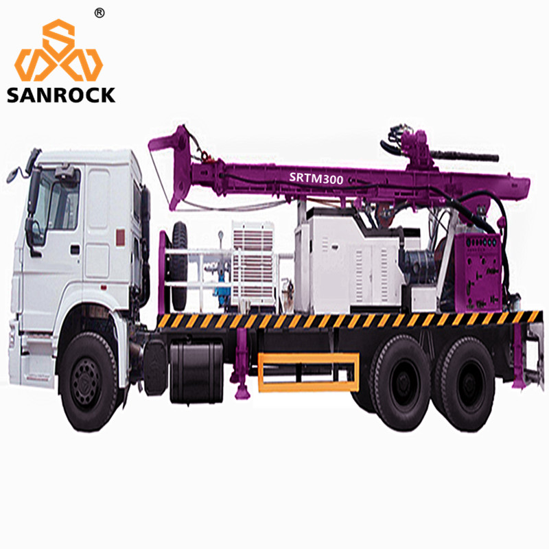 Truck Mounted Water Well Drilling Rig Hydraulic Water Well Drilling Machine With Mud Pump