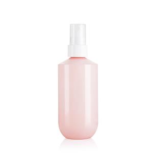 China Pink Unique PETG Cosmetic Bottles 200ML Customizable With PP Pump wholesale