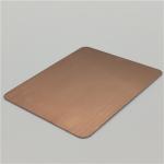hot sale stainless steel bronze color finish mirror or brushed 304 316 grade