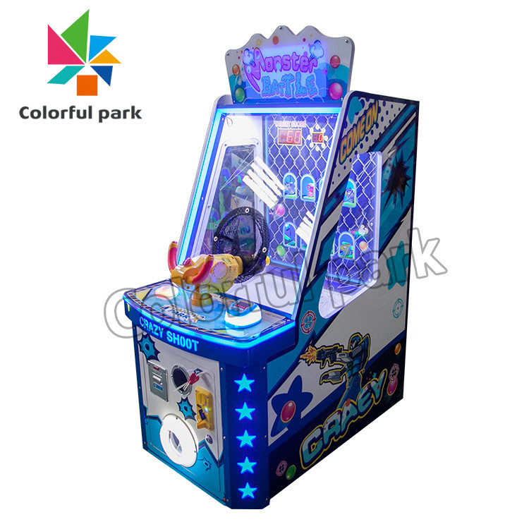 Monster Battle Car Racing Arcade Machine Car Simulator 250W Acrylic