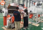 Low Noise Animal Feed Production Plant , Power 50KW Animal Feed Manufacturing