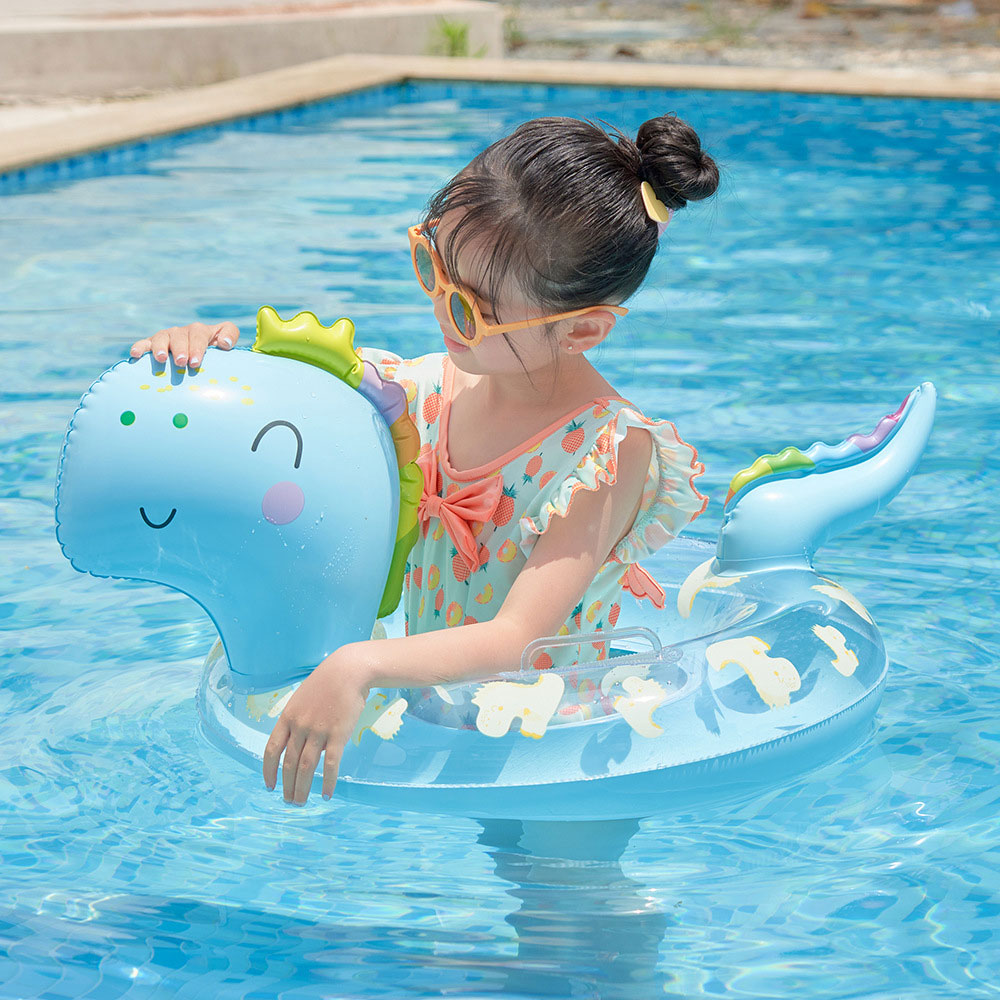 Swim Ring Inflatable Pool Floats Tube Rings Tubes Toys Bundle for Beach Swimming Party